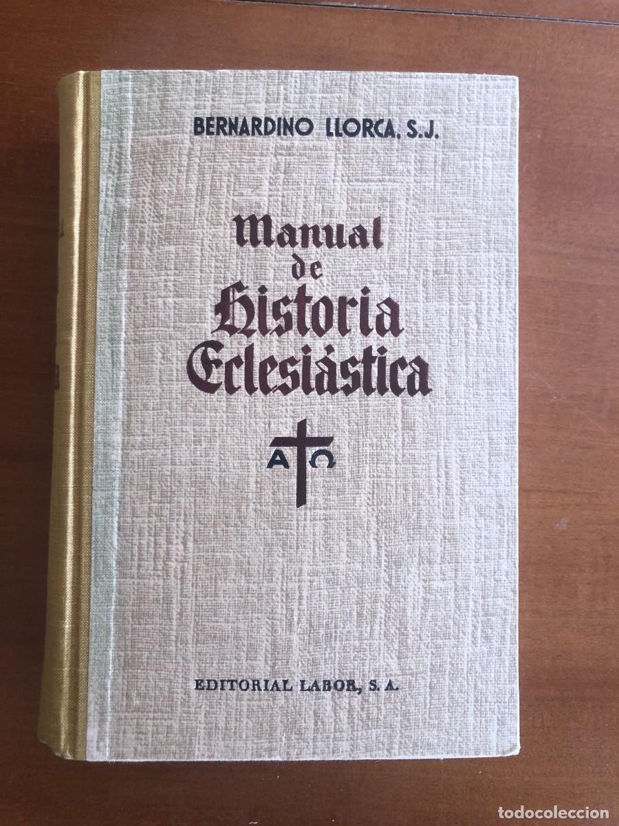 Libros de segunda mano: Manual de historia eclesi&aacute;stica