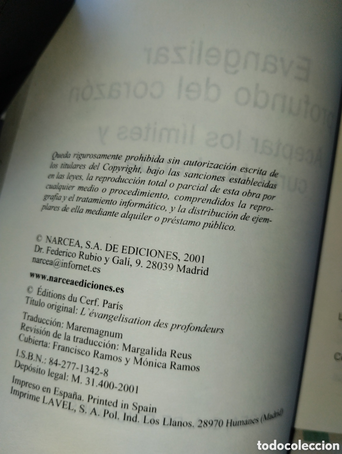 Libros de segunda mano: EVANGELIZAR LO PROFUNDO DEL CORAZ&Oacute;N, SIMONE PACOT - Foto 4