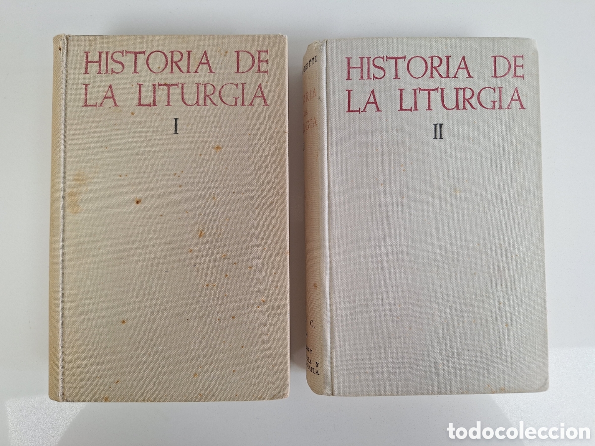 Libros de segunda mano: M. RIGHETTI, Historia de la Liturgia, 2 tomos - Foto 2