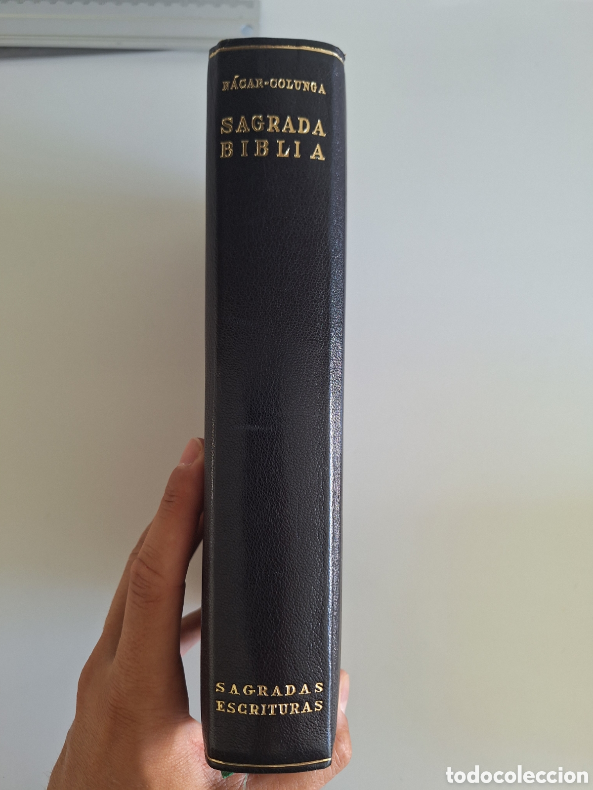 Livros em segunda m&atilde;o: Biblia Nacar Colunga, grande, lujo, dorados