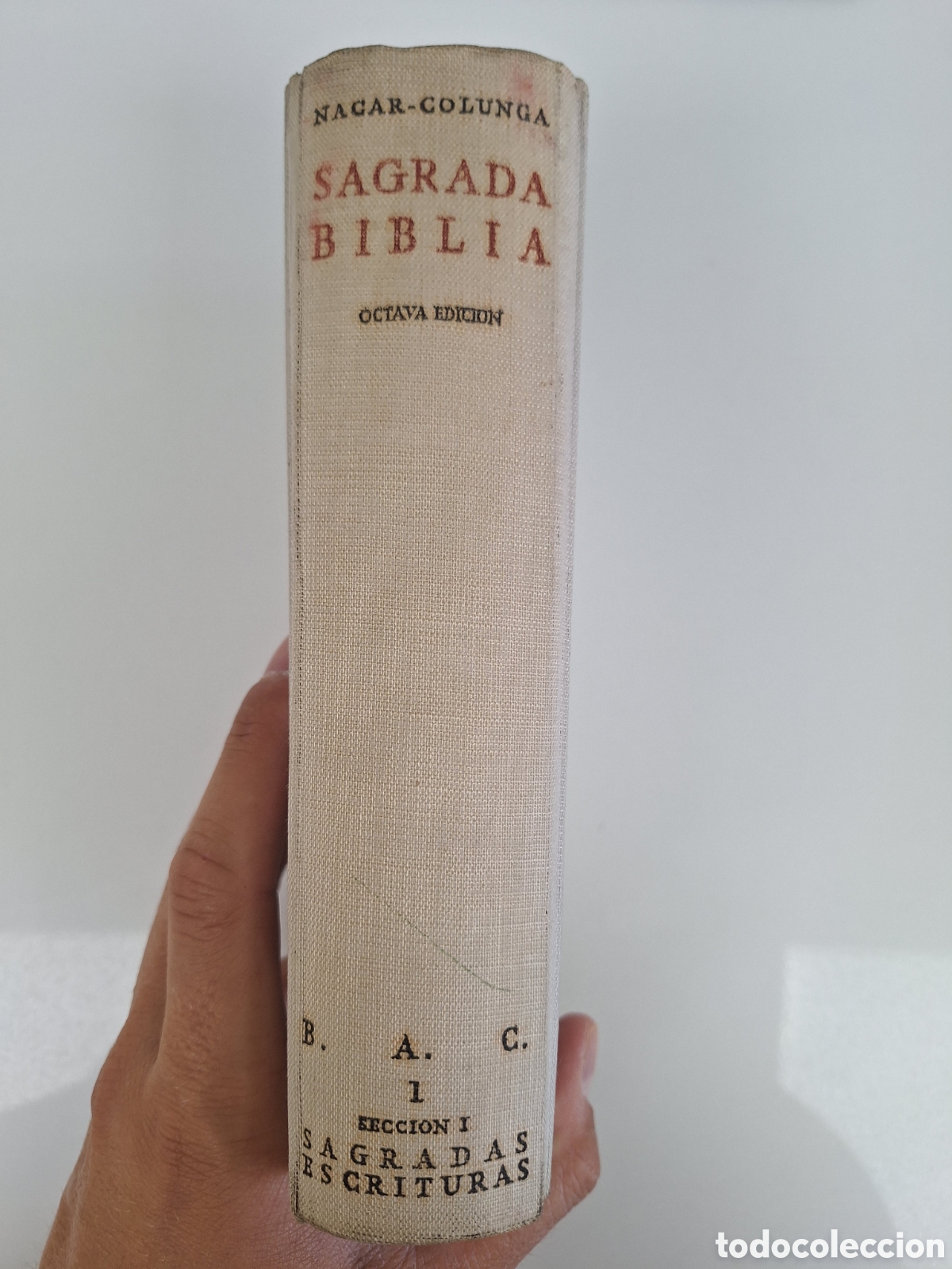 Libros de segunda mano: Biblia Nacar Colunga, 8a edic, 1958