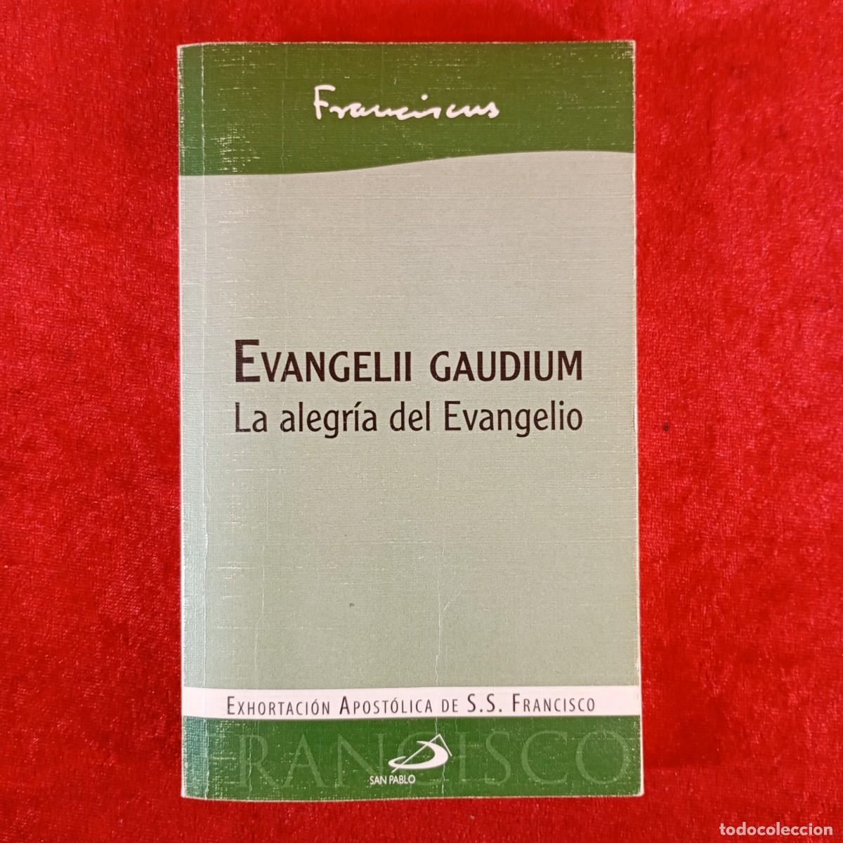 Libros de segunda mano: EVANGELI GAUDIUM - LA ALEGR&Iacute;A DEL EVANGELIO - FRANCISCANOS - ECHORTACI&Oacute;N APOST&Oacute;LICA / 6164