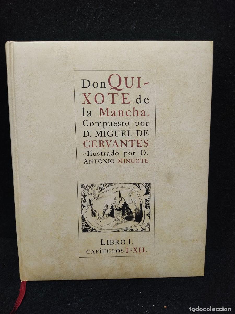 Libros de segunda mano: DON QUIXOTE DE LA MANCHA - ILUSTRADO ANTONIO MINGOTE - LIBRO 1
