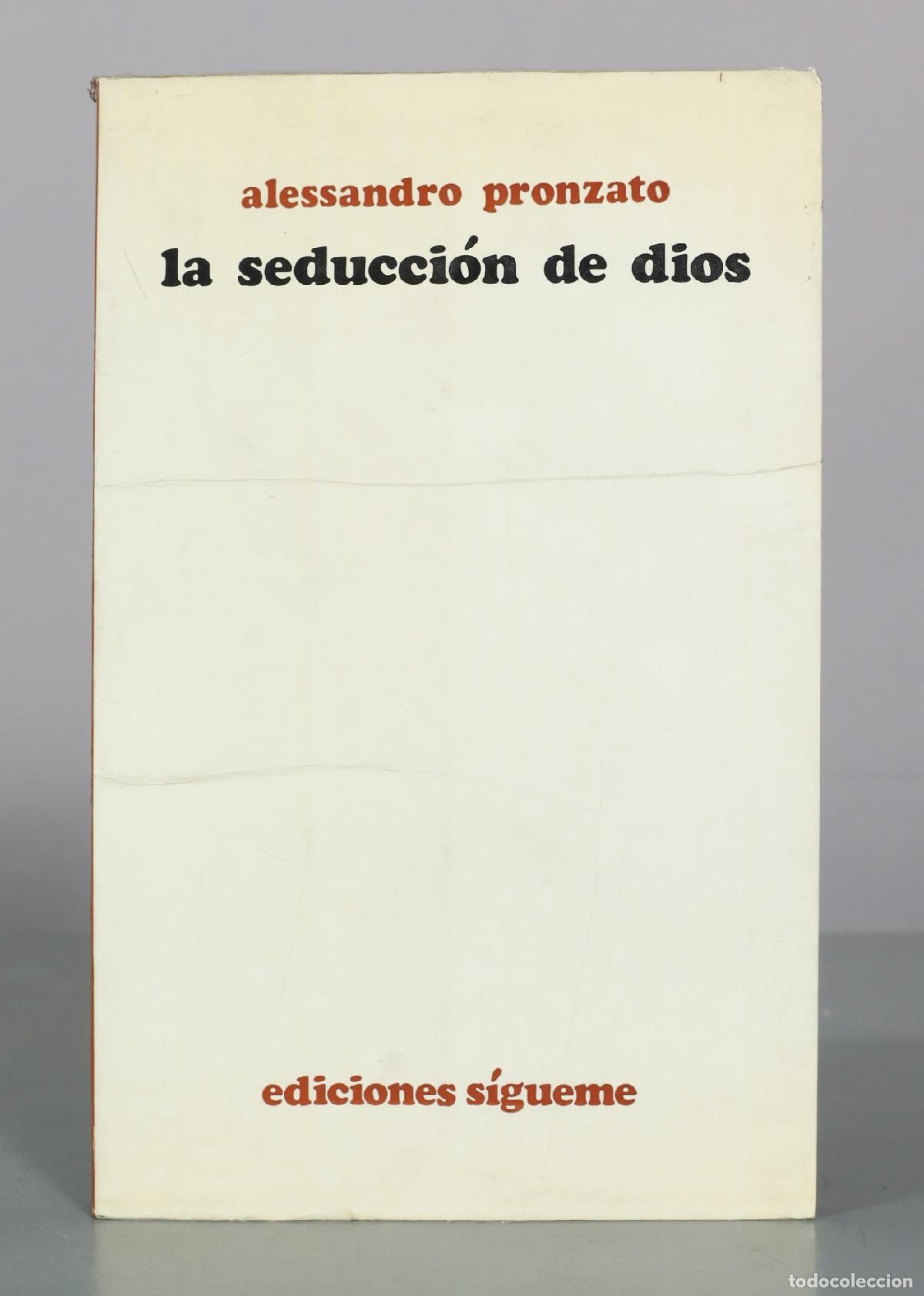 Livros em segunda m&atilde;o: La seducci&oacute;n de Dios - Alessandro Pronzato - Ediciones S&iacute;gueme