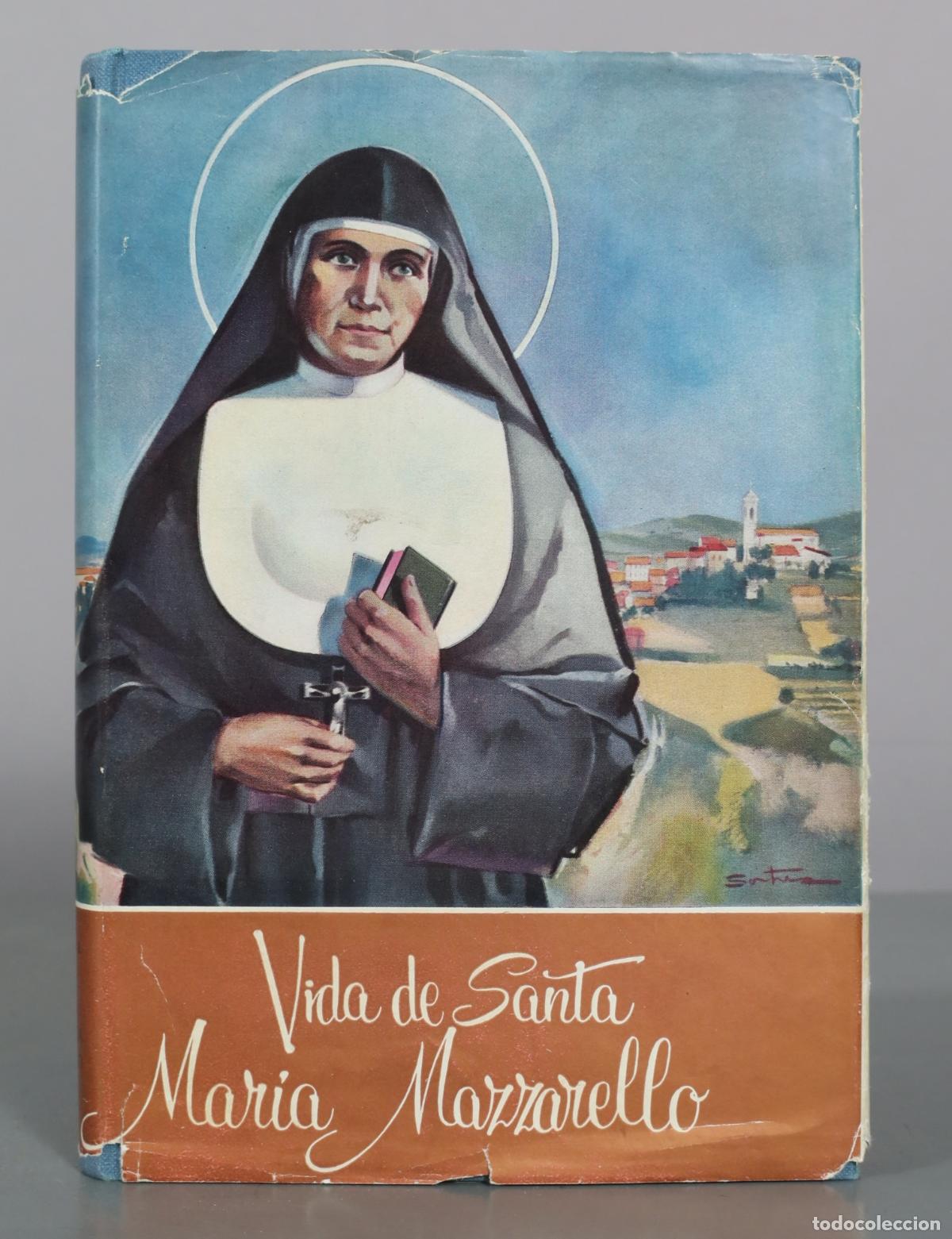 Livros em segunda m&atilde;o: Vida de Santa Maria D. Mazzarello - P. Rodolfo Fierro Torres - Central Catequistica Salesiana