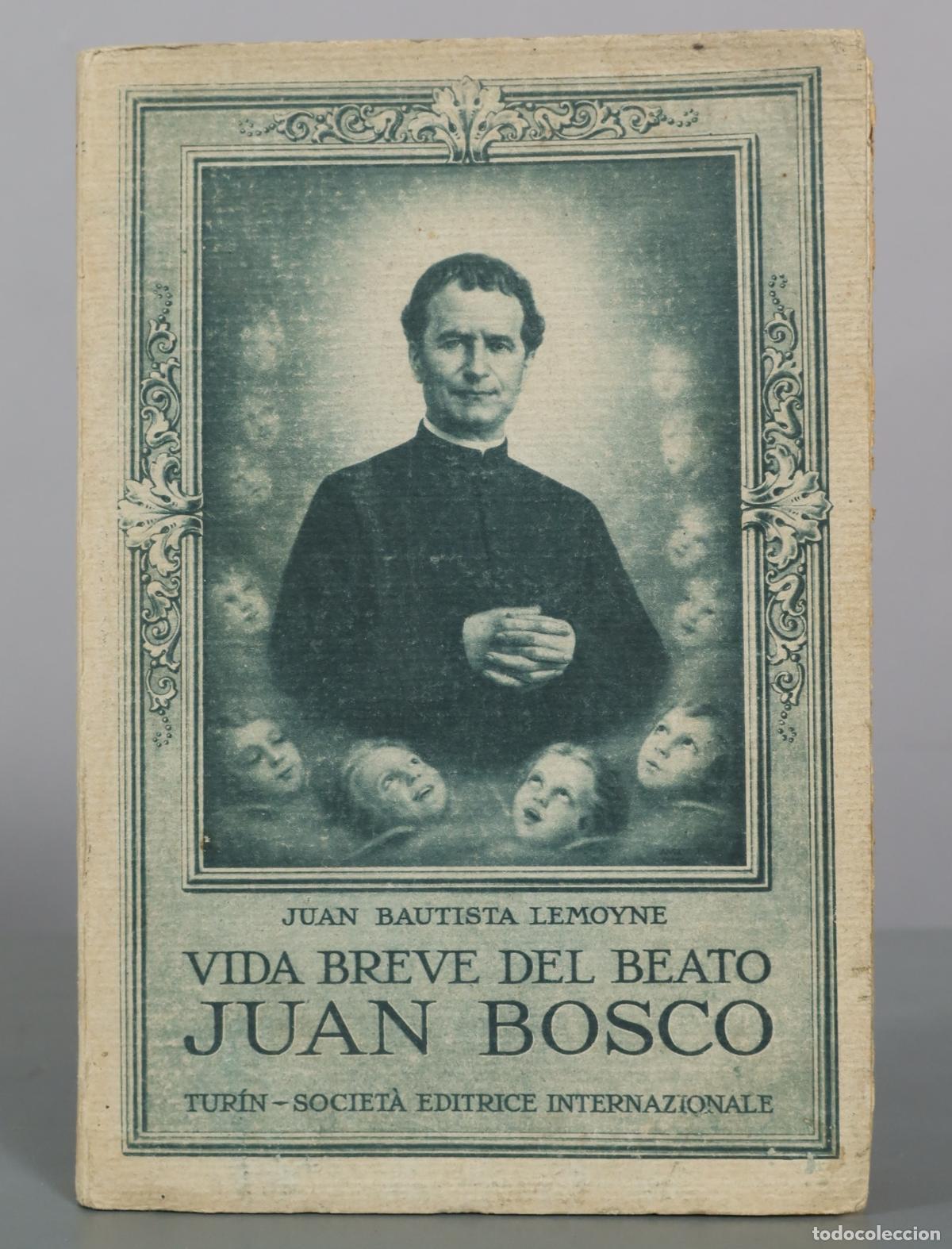 Livros em segunda m&atilde;o: Vida breve del Beato Juan Bosco - Juan Bautista Lemoyne - Societ&agrave; Editrice DEDICADO AUTOGRAFO AUTOR