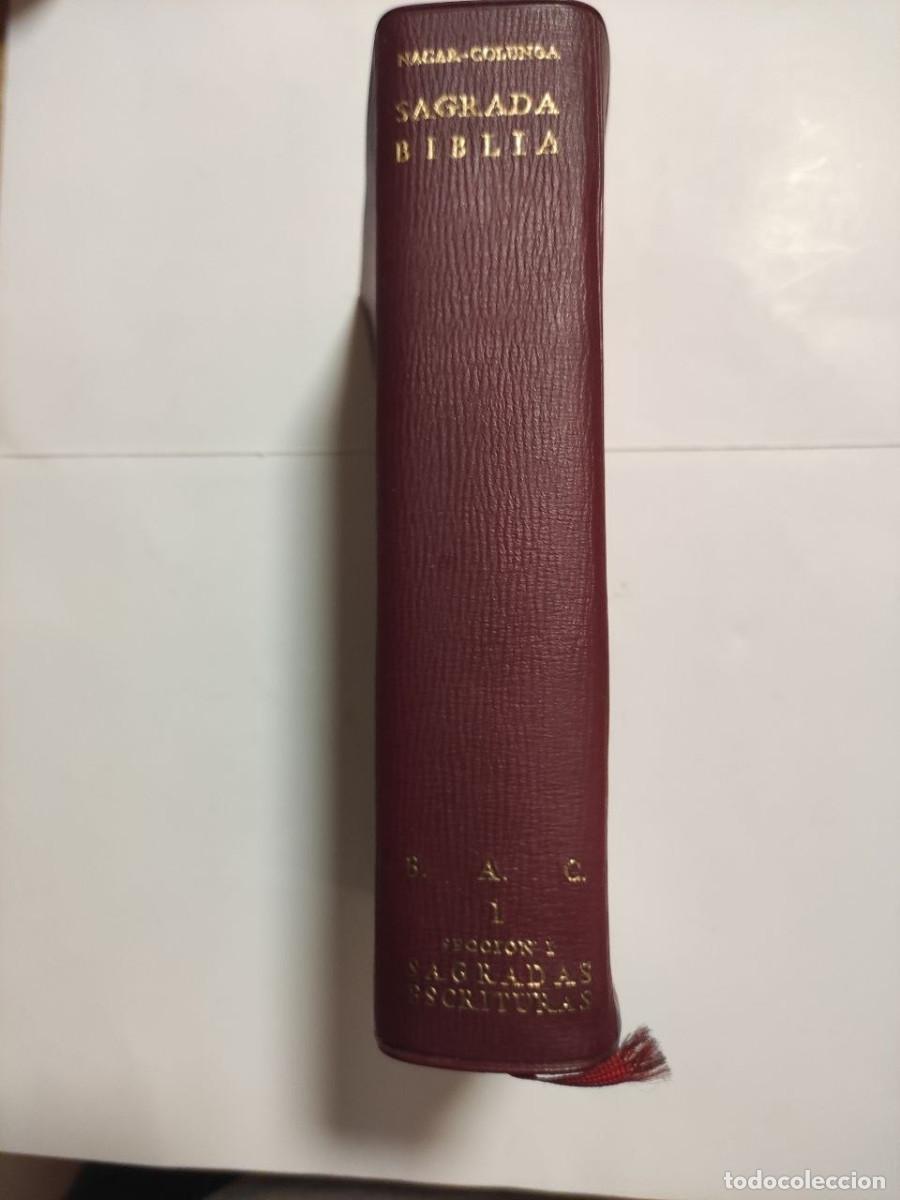 Libros de segunda mano: Sagrada Biblia - N&aacute;car - Colunga