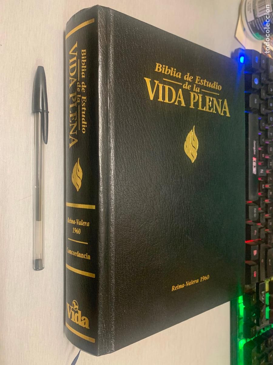 Second hand books: BIBLIA DE ESTUDIO DE LA VIDA PLENA (ANTIGUO Y NUEVO TESTAMENTO) / REINA-VALERA 1960 / ED. VIDA 1993