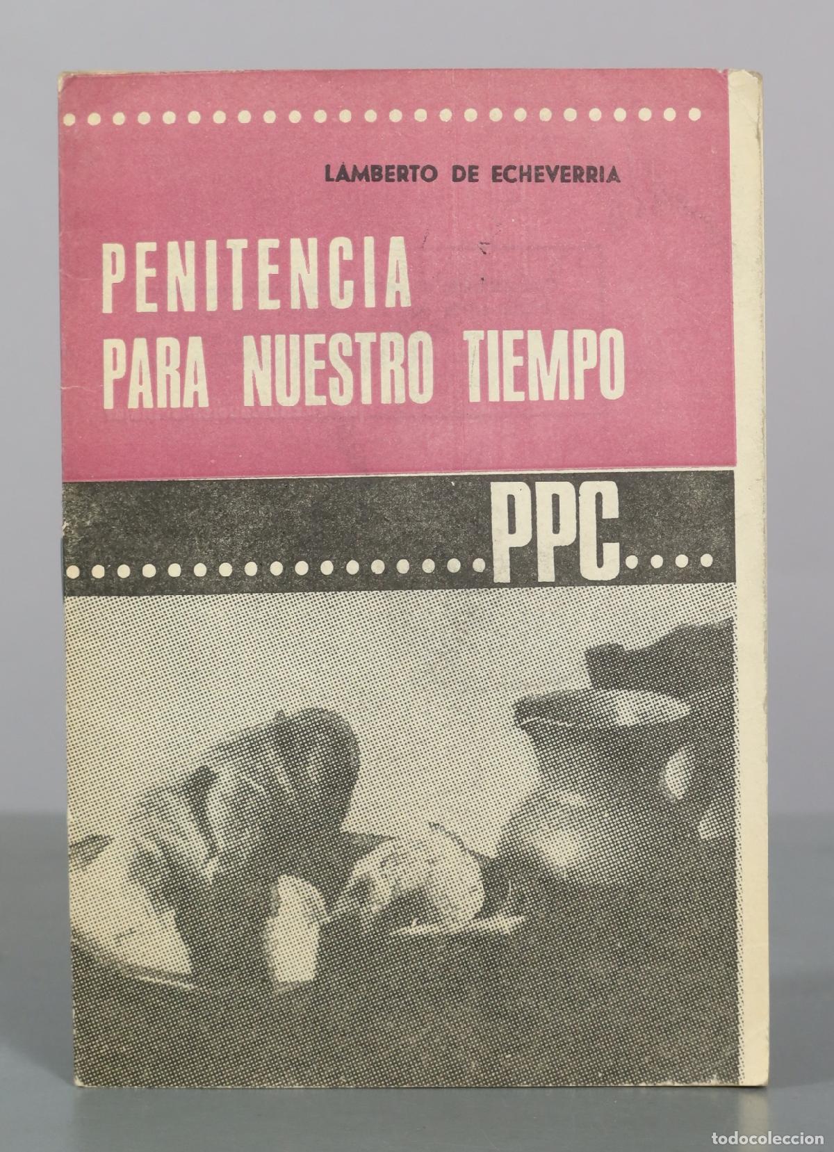 Libros de segunda mano: Penitencia para nuestro tiempo - Lamberto de Echeverria - PPC
