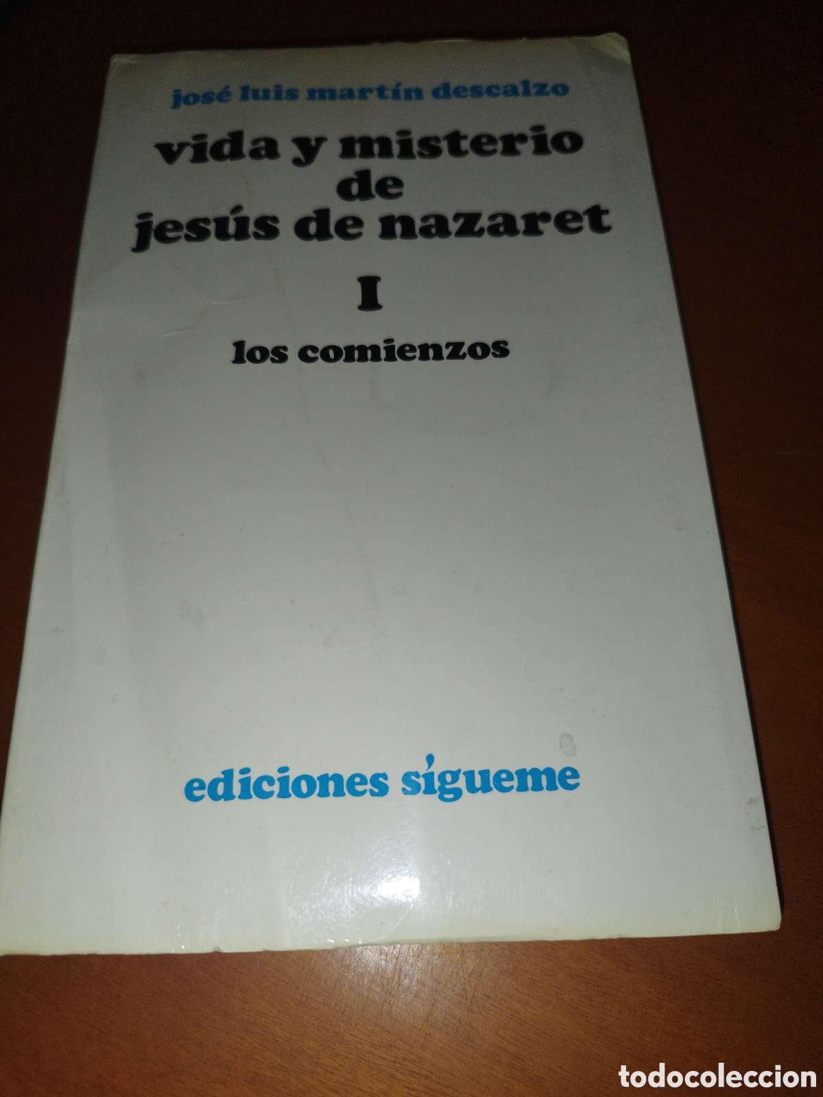Libros de segunda mano: MARTIN DESCALZO: VIDA Y MISTERIO DE JESUS DE NAZARET I LOS COMIENZOS. ED. SIGUEME, 1986.