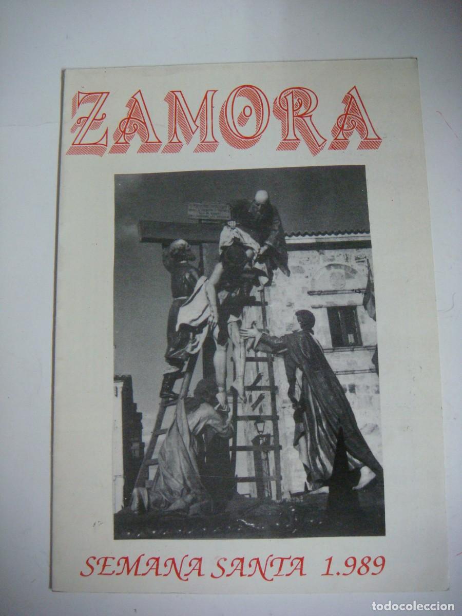 Libros de segunda mano: LIBRILLO DE SEMANA SANTA DE ZAMORA A&Ntilde;O 1989-(&)