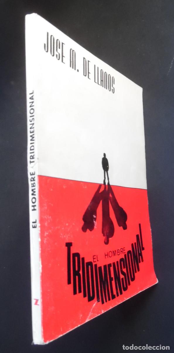 Libros de segunda mano: El hombre tridimensional, por el jesuita Jos&eacute; Mar&iacute;a de Llanos (1969)