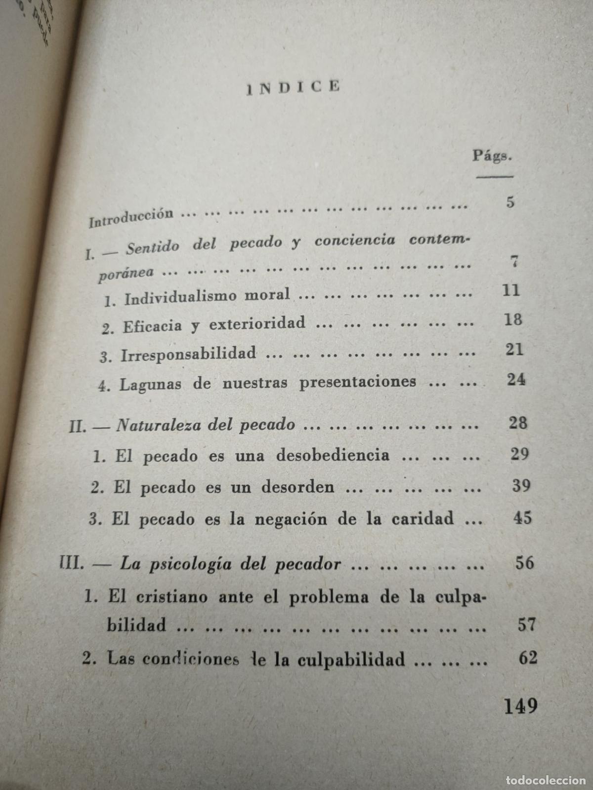 Libros de segunda mano: El sentido del pecado - J. Regnier - Foto 2