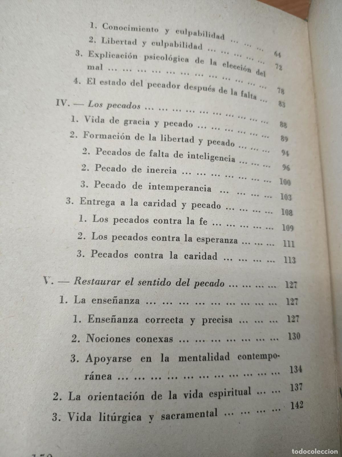 Libros de segunda mano: El sentido del pecado - J. Regnier - Foto 3