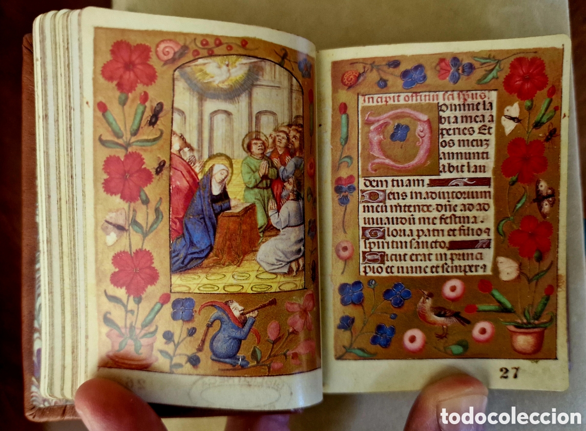 Libros de segunda mano: Facsimil Libro de Horas Vat. Ross. 94 - Foto 8