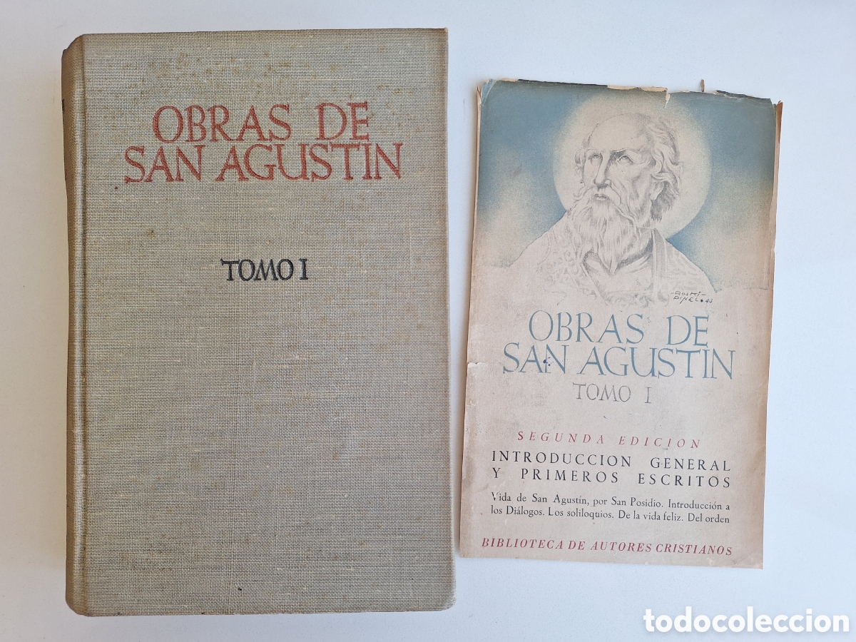 Libros de segunda mano: Obras de San Agustin - Tomo 1
