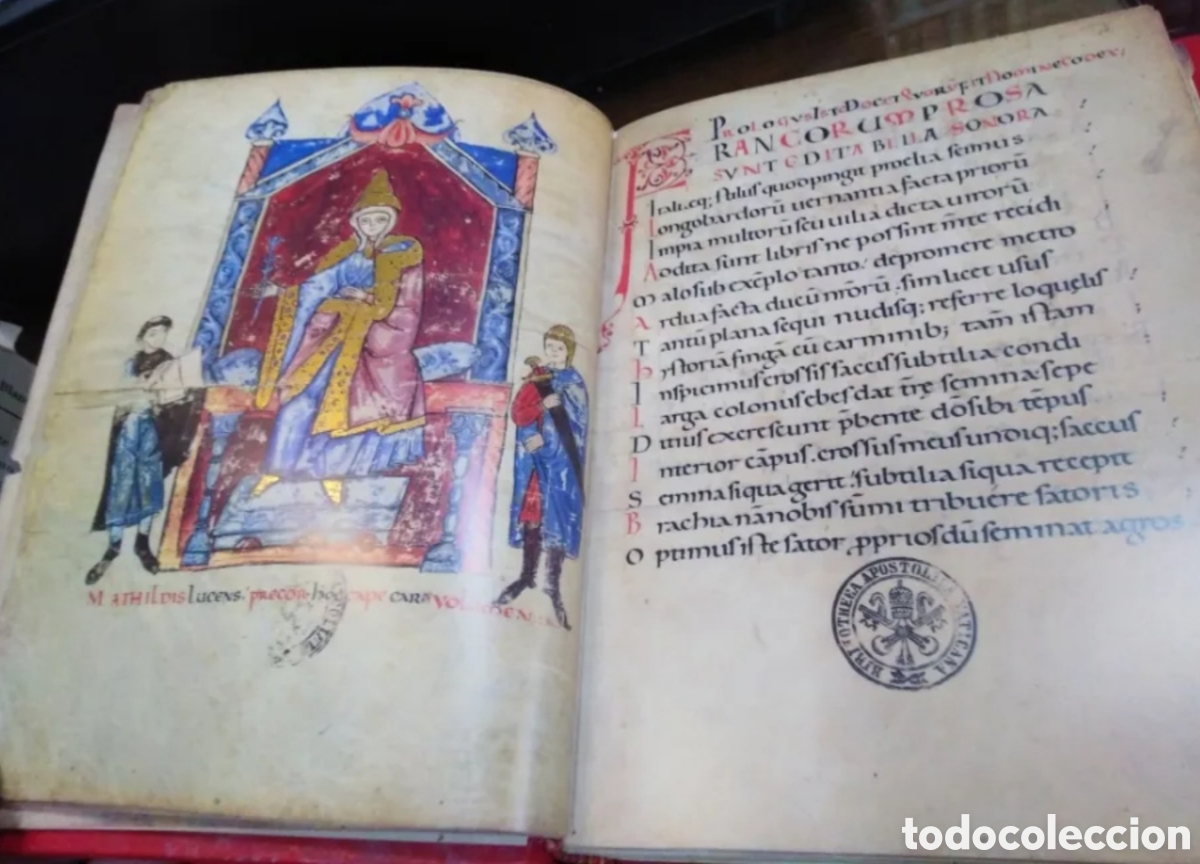 Libros de segunda mano: Facsimil Vida de Matilde de Canossa. Codice Vat. Lat. 4922. Ed. Encuentro