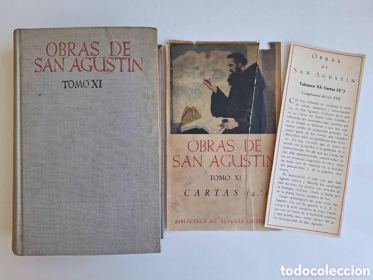 Libros de segunda mano: Obras de San Agustin - Tomo XI (1a edicion)