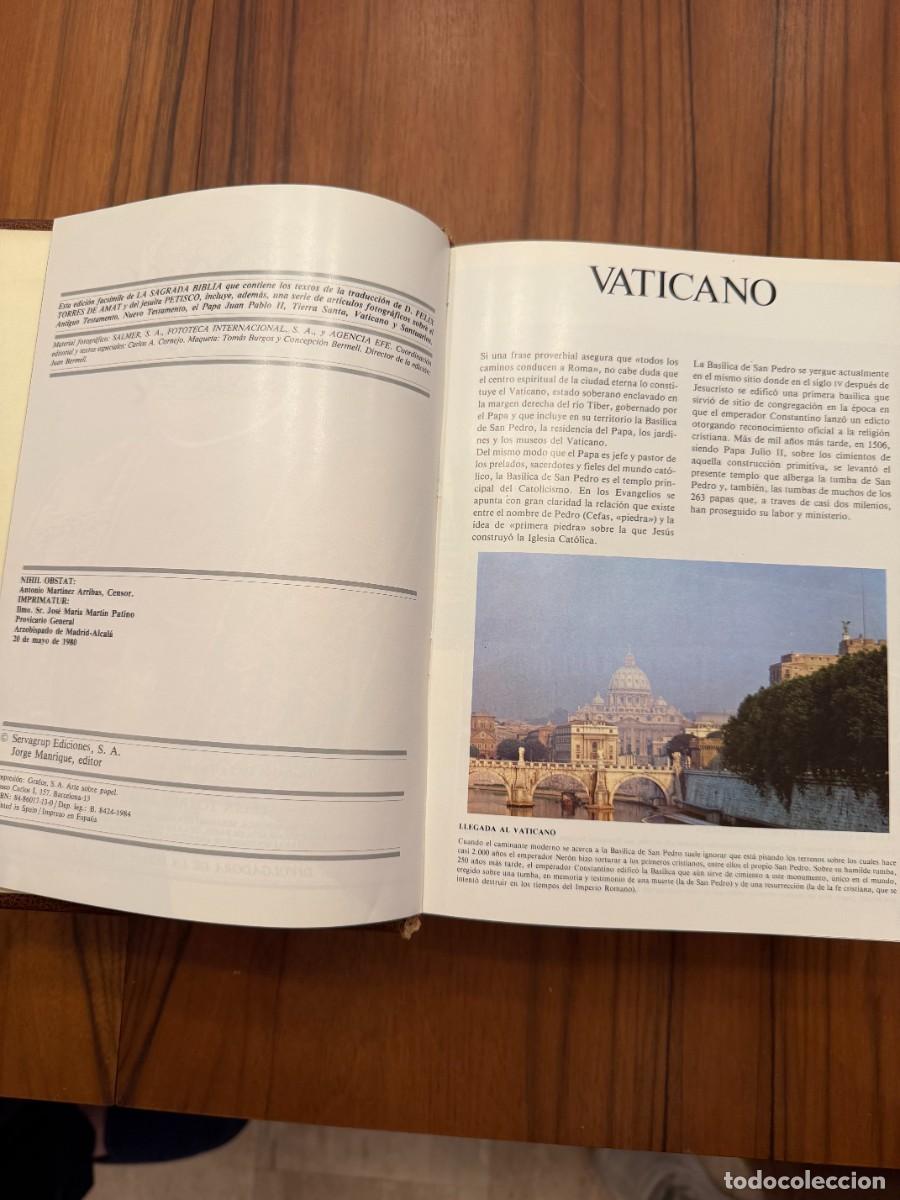 Libros de segunda mano: Biblia de gran formato - Foto 3