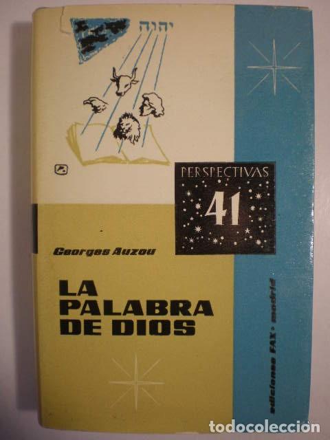 Libros de segunda mano: La palabra de dios. Georges Auzou.