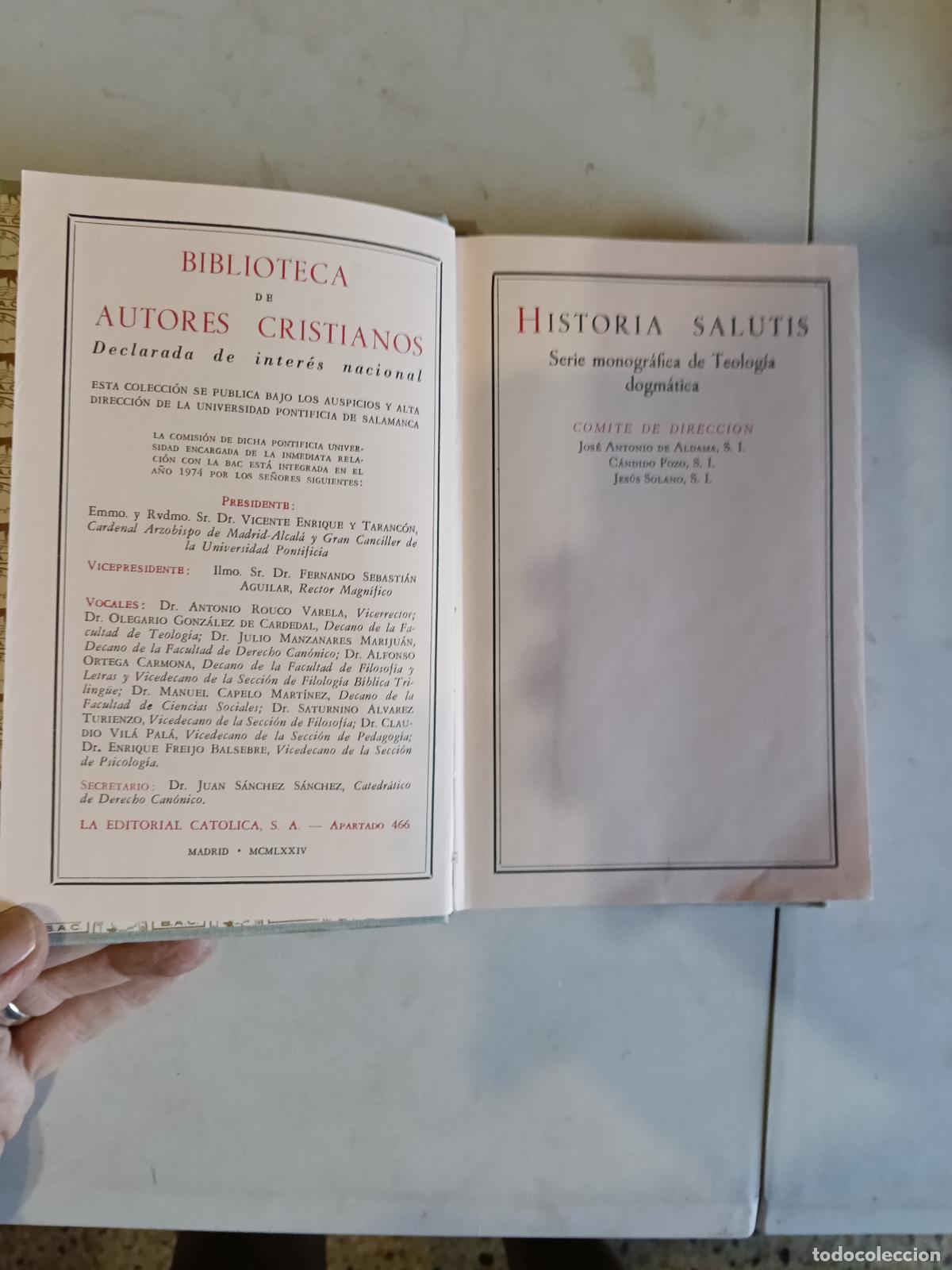 Libros de segunda mano: Historia Salutis. COLLANTES, Julio. Ed. Biblioteca de Autores Cristianos BAC