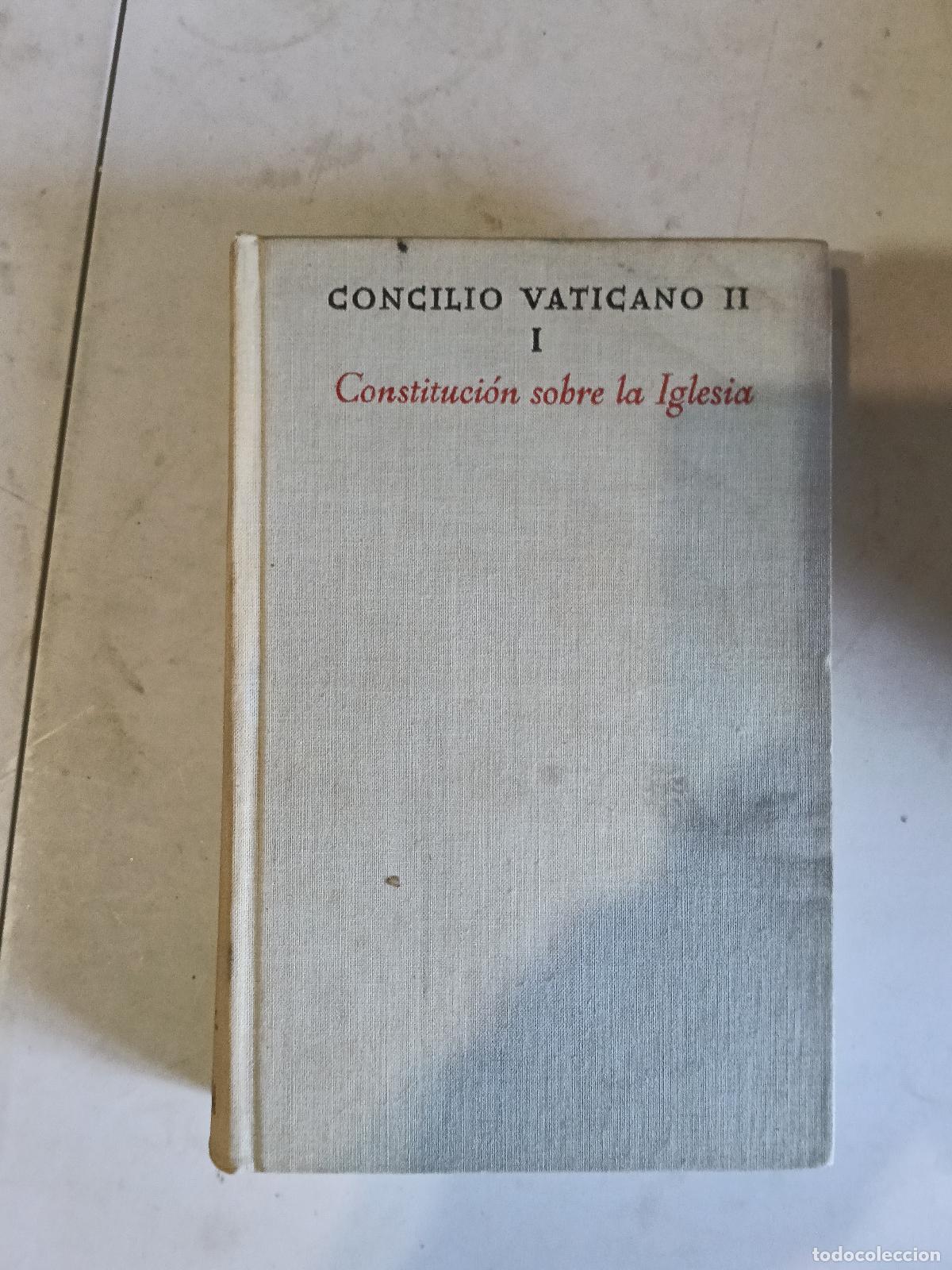 Libros de segunda mano: 1964.- CONCILIO VATICANO II. TOMO I. BAC