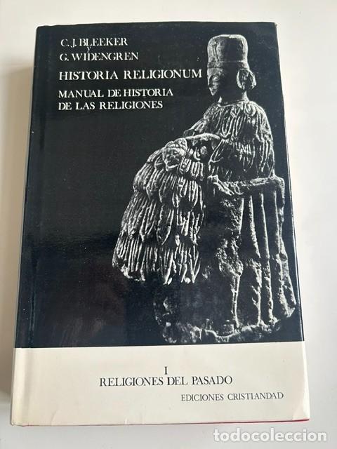 Libros de segunda mano: Manual de historia de las religiones -Bleeker y Widengren-