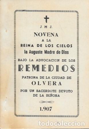 Libros de segunda mano: NOVENA A LA REINA DE LOS CIELOS LA AUGUSTA MADRE DE DIOS BAJO LA ADVOCACION&hellip;-ANONIMO - A-NOVENA-129