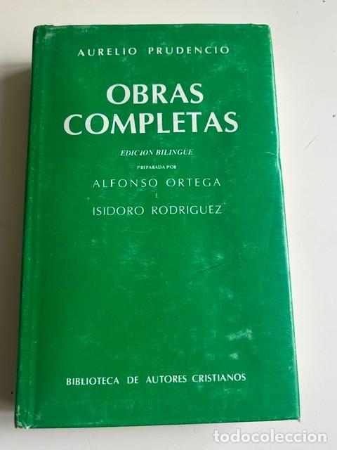 Livros em segunda m&atilde;o: Obras completas Aurelio Prudencio