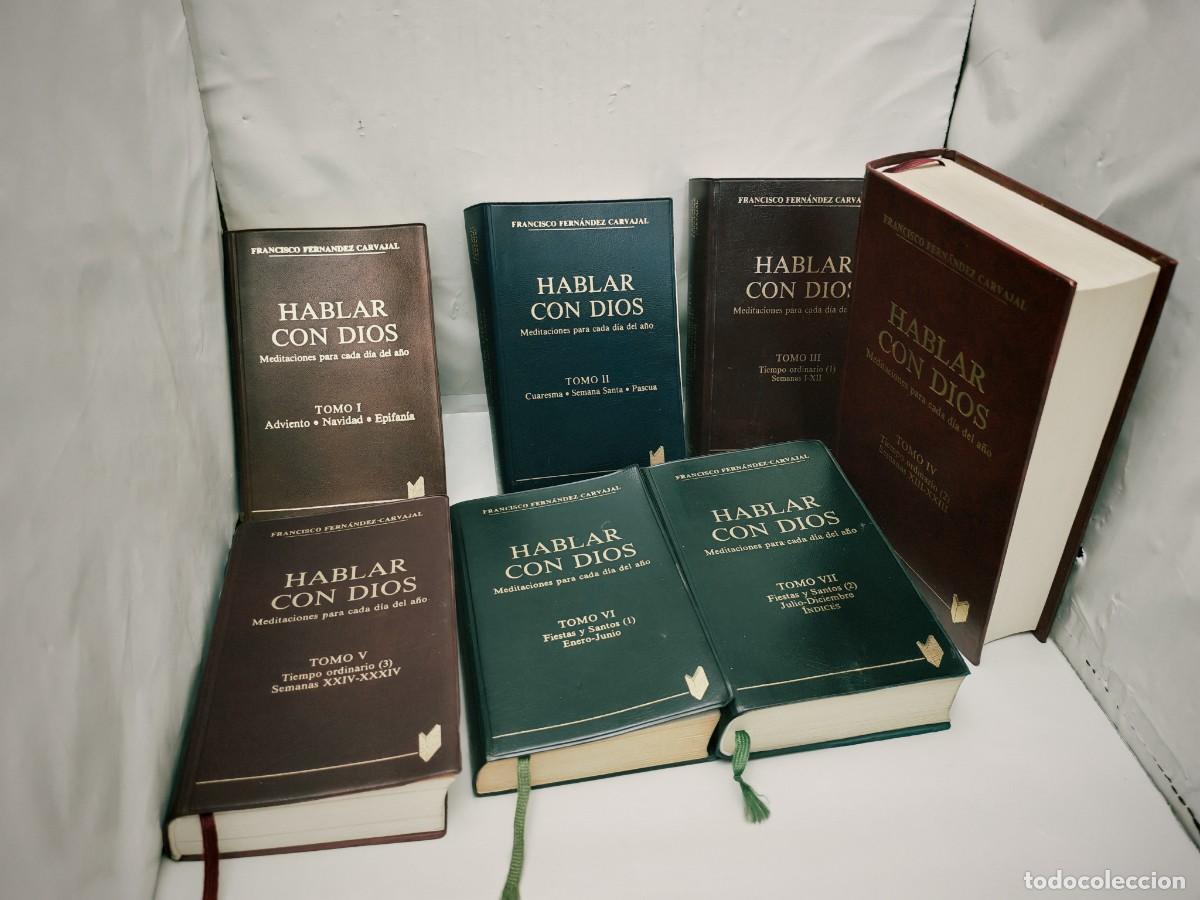Livres d'occasion: HABLAR CON DIOS. Meditaciones para cada d&iacute;a del a&ntilde;o. Tomos 1 a 7 (Obra Completa en 7 Tomos)