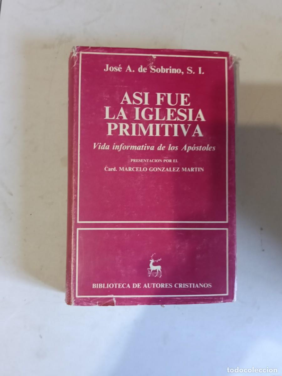 Libros de segunda mano: As&iacute; fue la iglesia primitiva. Vida informativa de los ap&oacute;stoles. Jos&eacute; Antonio de Sobrino.