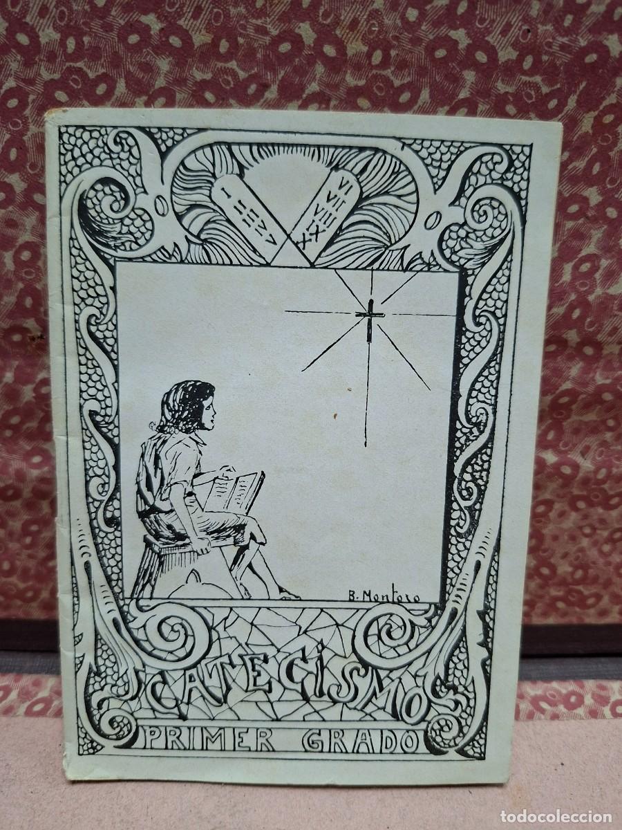 Libros de segunda mano: RELIGIOSO CATECISMO PRIMER GRADO FEMENIA CABRERA ANGELES PITARCH VALENCIA 1934
