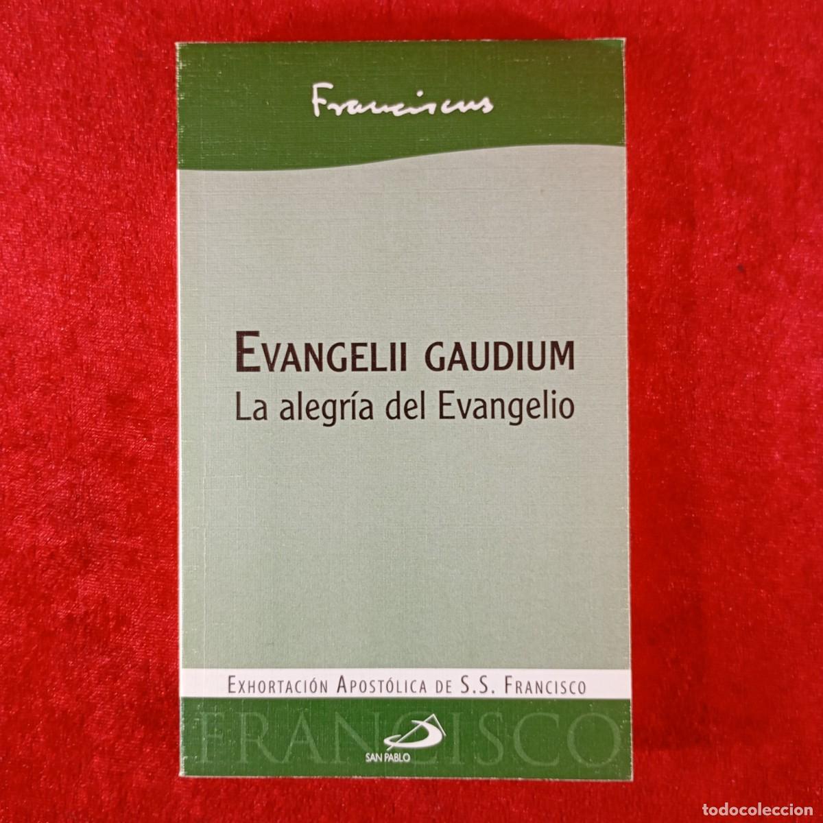 Libros de segunda mano: EVANGELII GAUDIUM - LA ALEGR&Iacute;A DEL EVANGELIO - FRANCISCANOS EXHORTACI&Oacute;N APOST&Oacute;LICA SAN PABLO / 6649
