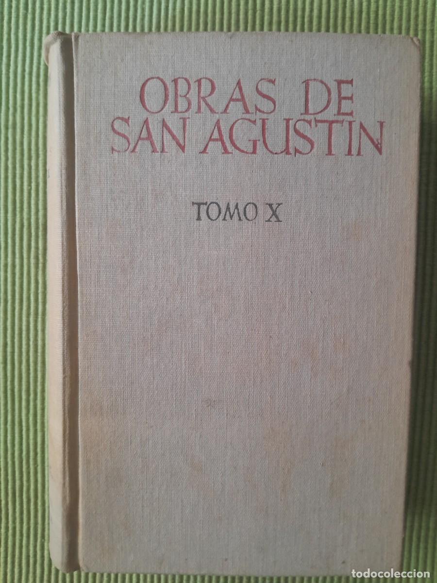 Libros de segunda mano: OBRAS DE SAN AGUSTIN. TOMO X. HOMILIAS. B.A.C. 1952