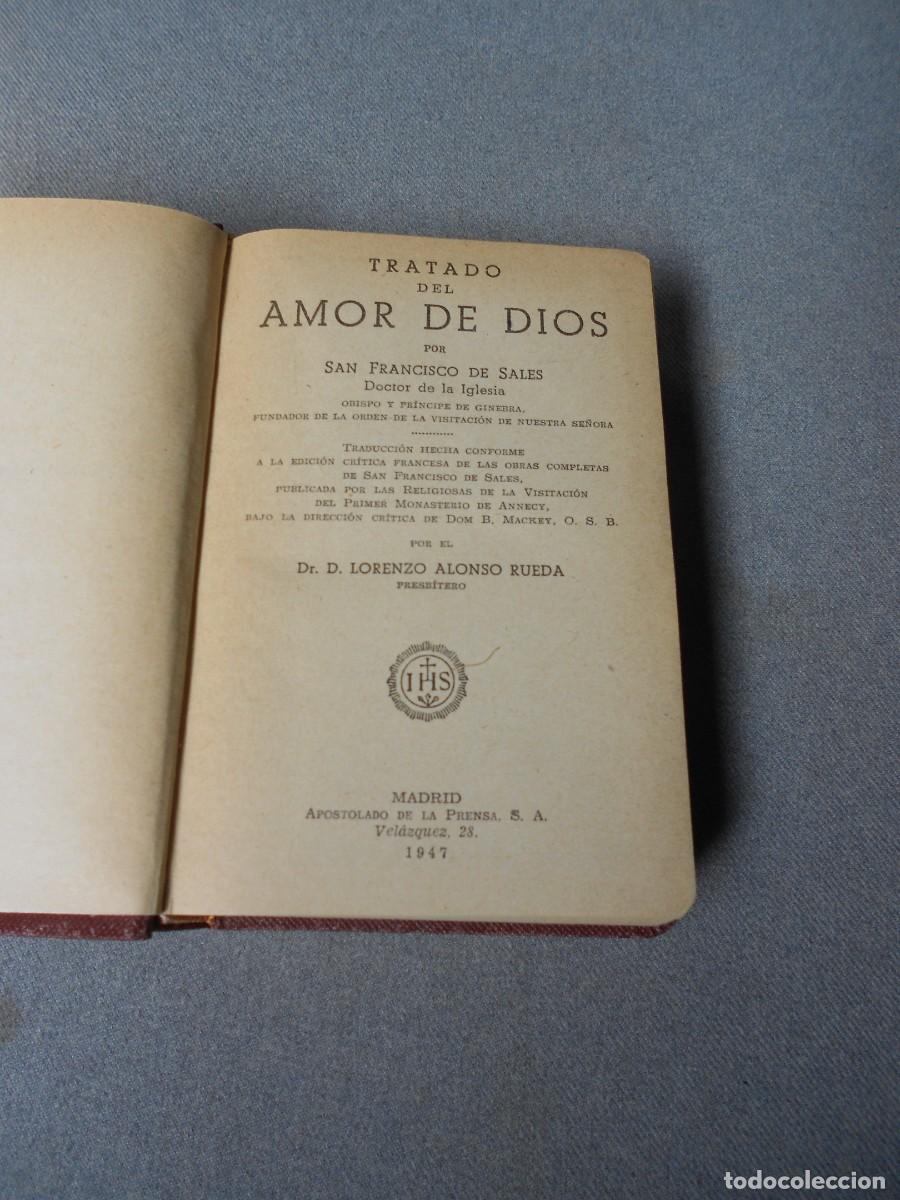 Libros de segunda mano: TRATADO DEL AMOR DE DIOS - Foto 3