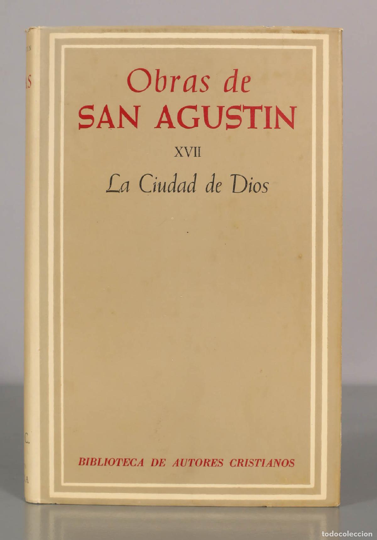 Libros de segunda mano: Obras de SAN AGUSTIN. XVII. La Ciudad de Dios.