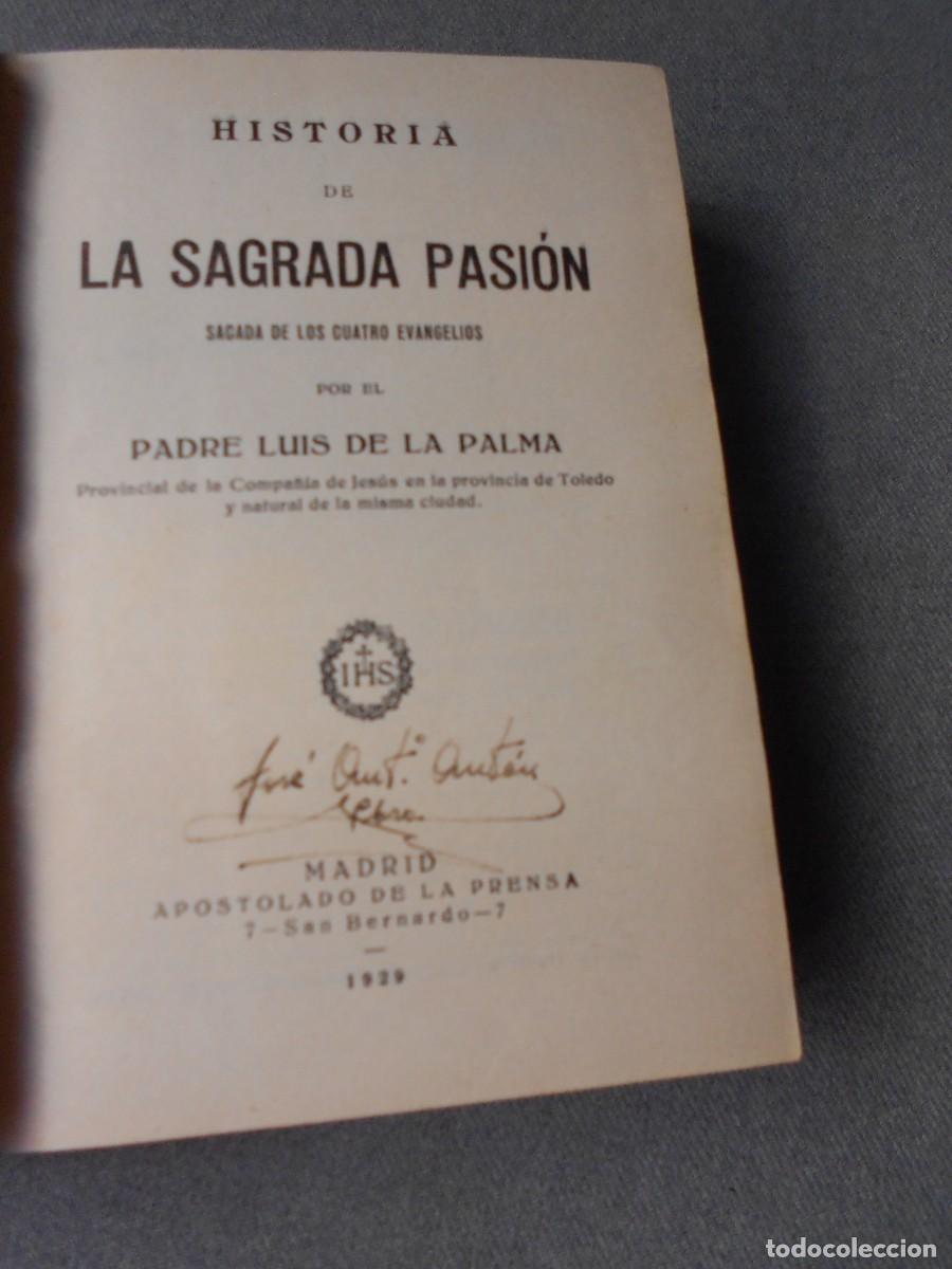 Libros de segunda mano: HISTORIA DE LA SAGRADA PASION - Foto 2