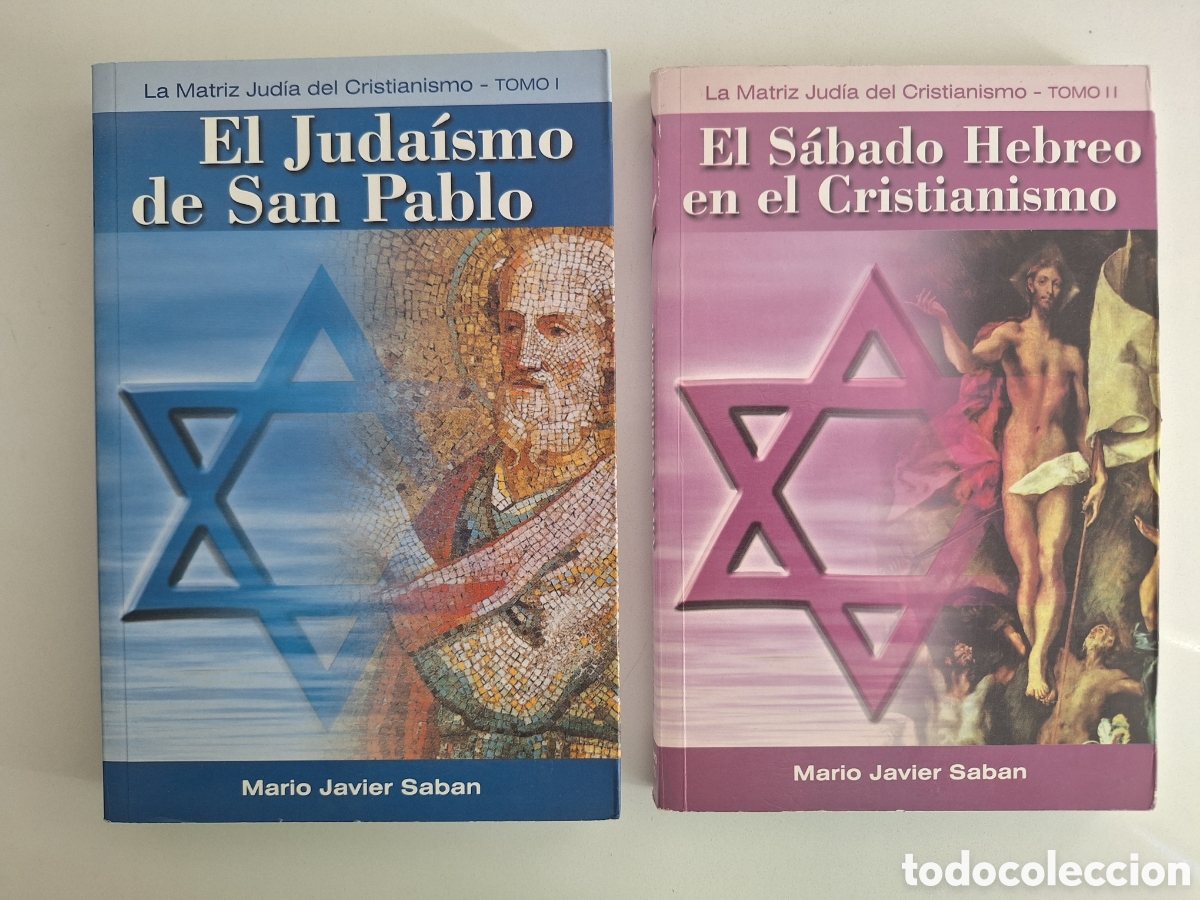 Libros de segunda mano: M. J. SABAN, La matriz judia del cristianismo, 2 vols