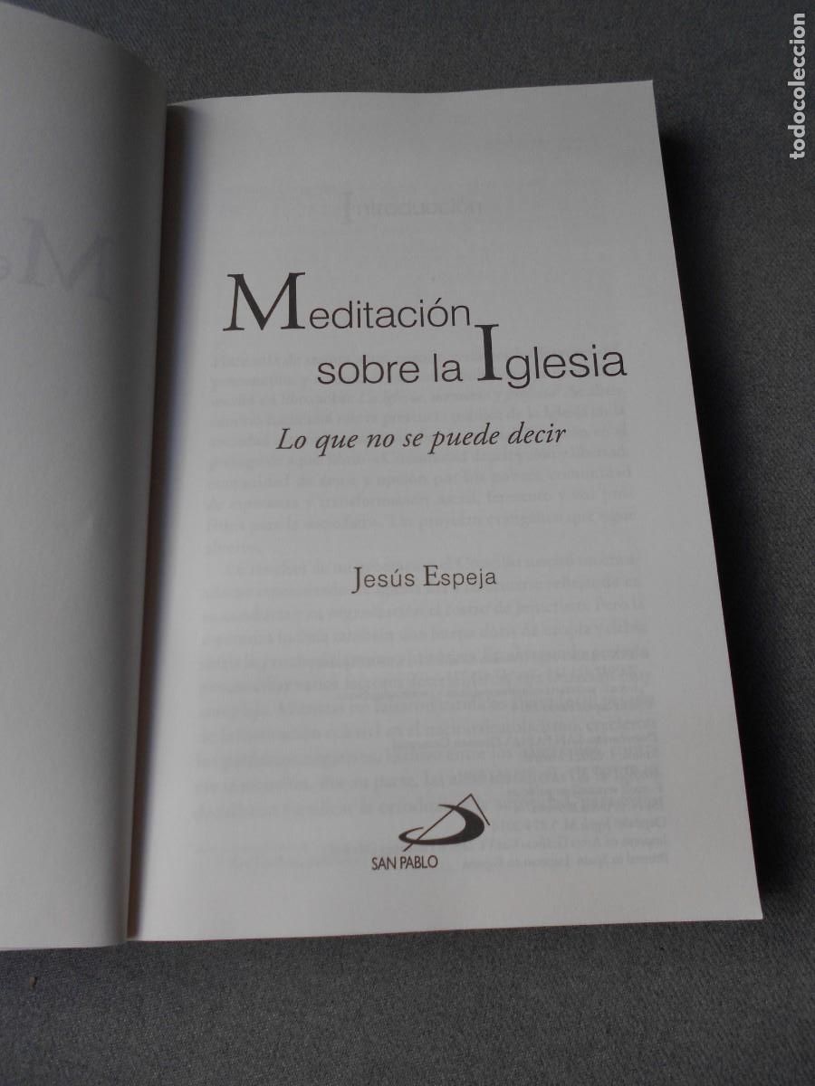 Libros de segunda mano: MEDITACION SOBRE LA IGLESIA - Foto 2