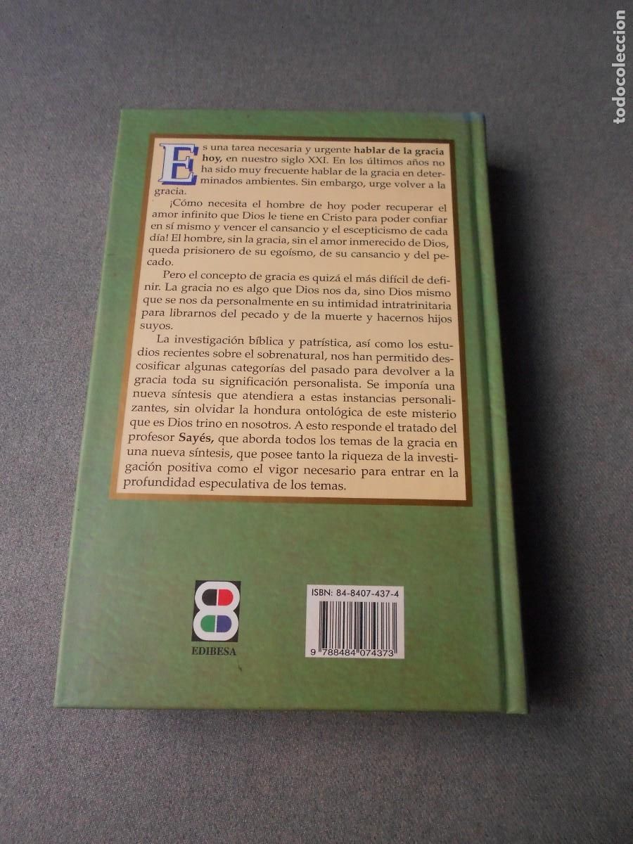Libros de segunda mano: LA GRACIA. TEOLOGIA Y VIDA - Foto 3