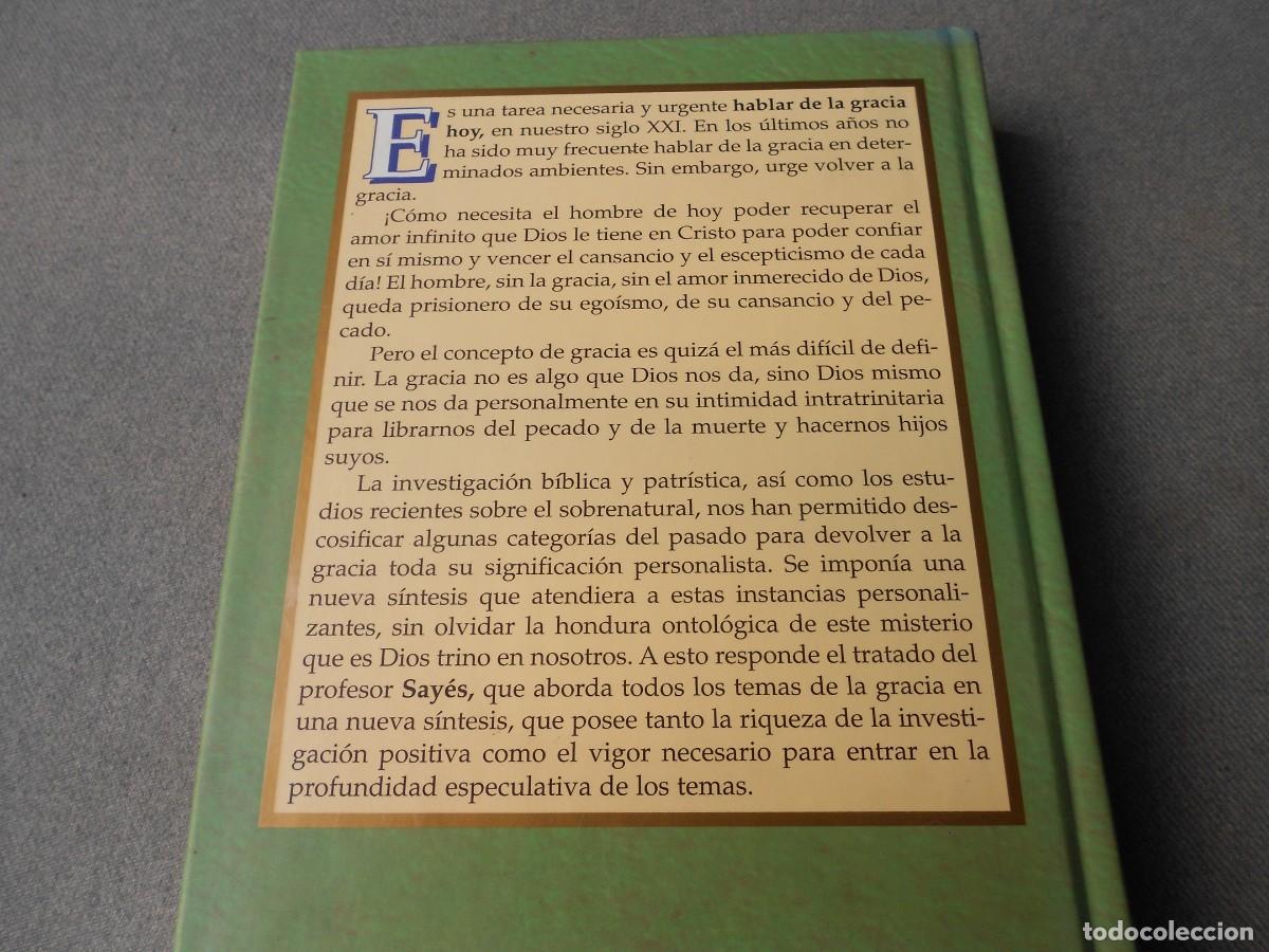 Libros de segunda mano: LA GRACIA. TEOLOGIA Y VIDA - Foto 4