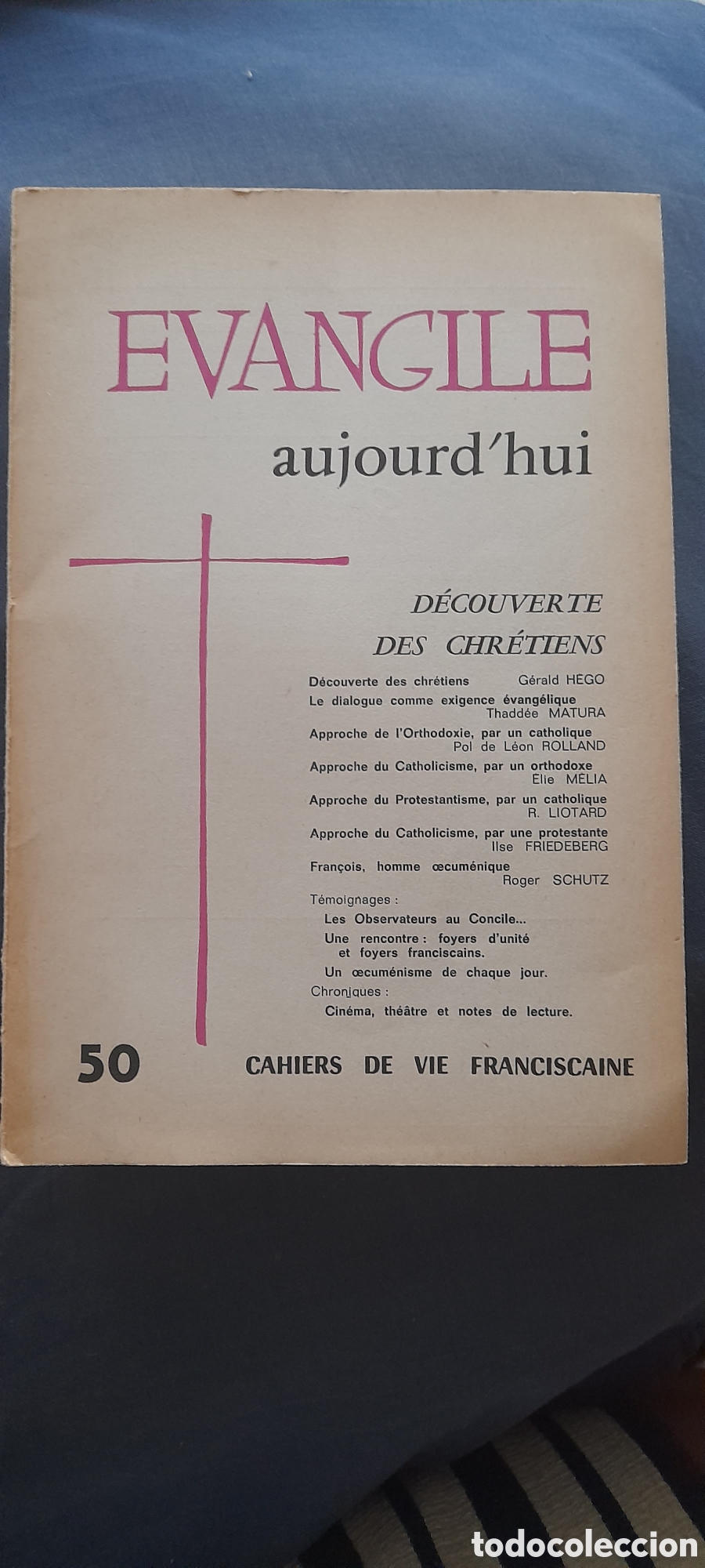 Libros de segunda mano: Evangile aujourd hui