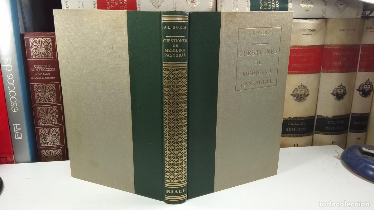 Libros de segunda mano: CUESTIONES DE MEDICINA PASTORAL. Jos&eacute; Luis Soria.