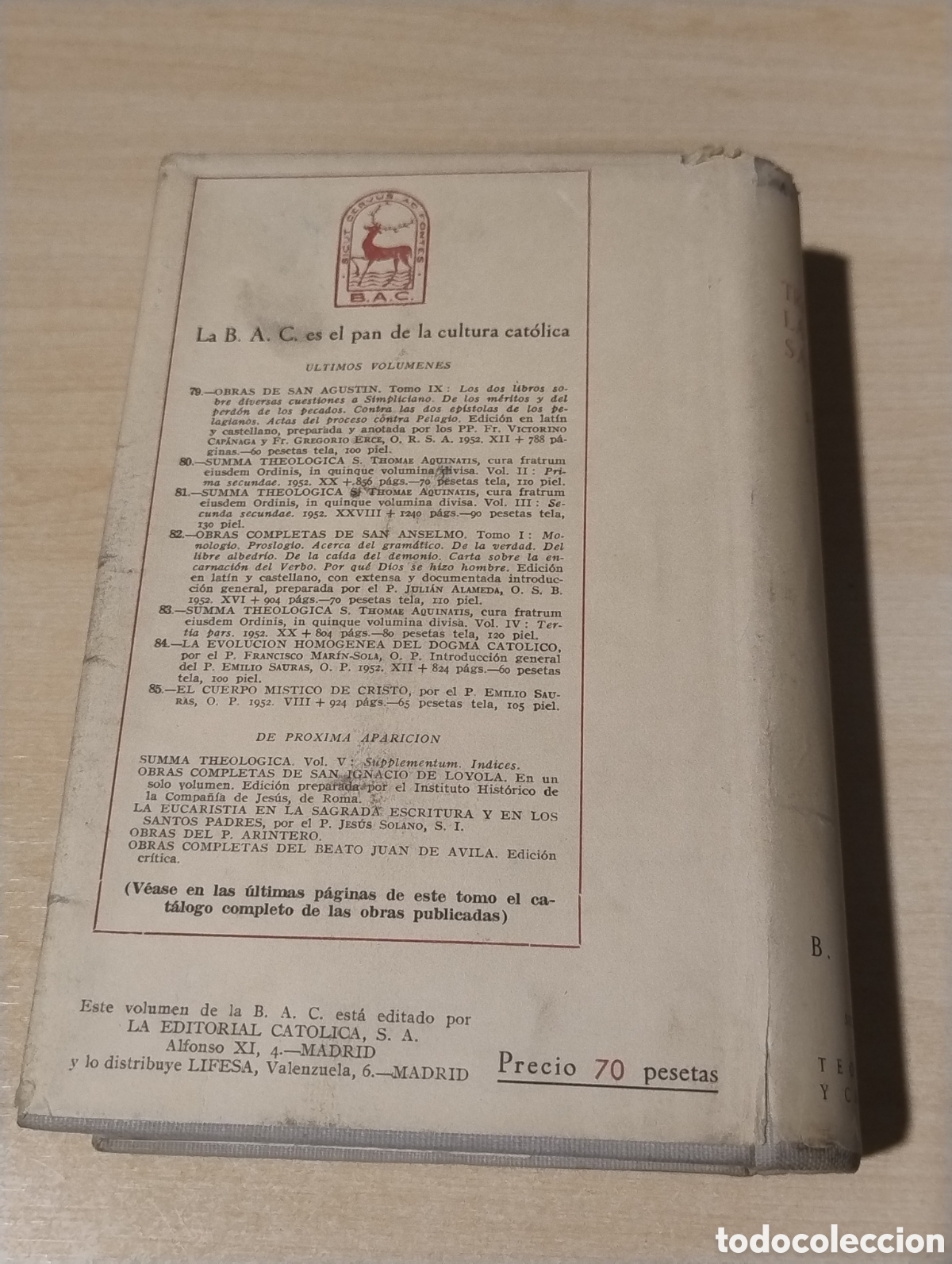 Libros de segunda mano: Tratado de la Virgen Sant&iacute;sima - Foto 2