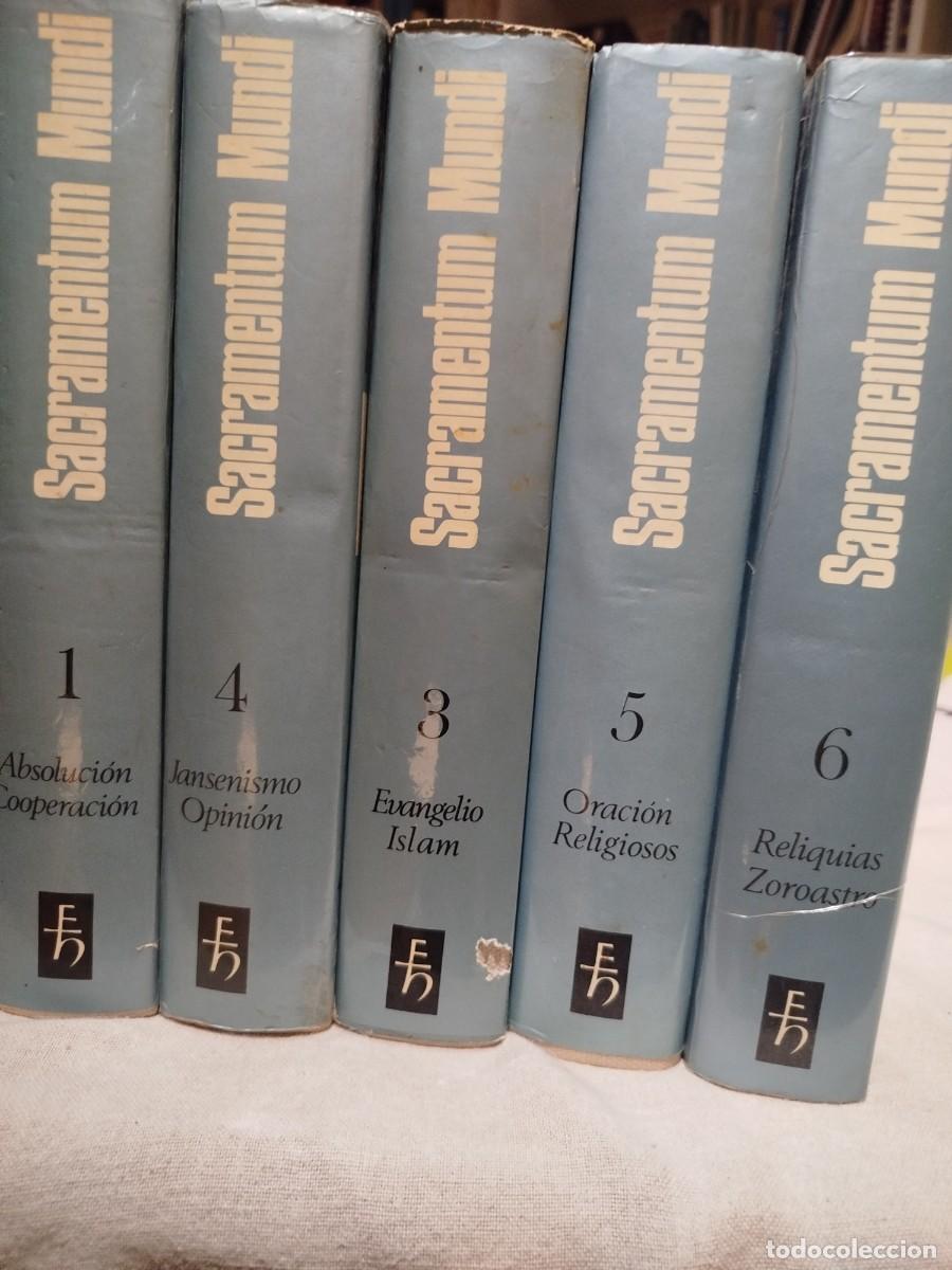 Libros de segunda mano: Sacramentum Mundi. Enciclopedia Teol&oacute;gica. Herder, Karl Rahner.