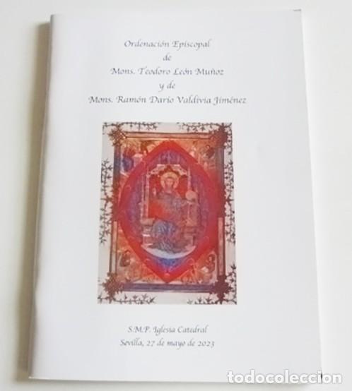 Gebrauchte B&uuml;cher: ORDENACI&Oacute;N EPISCOPAL DE MONS. TEODORO LE&Oacute;N MU&Ntilde;OZ Y M. RAM&Oacute;N D. VALDIVIA RELIGI&Oacute;N CRISTIANA -NO LIBRO