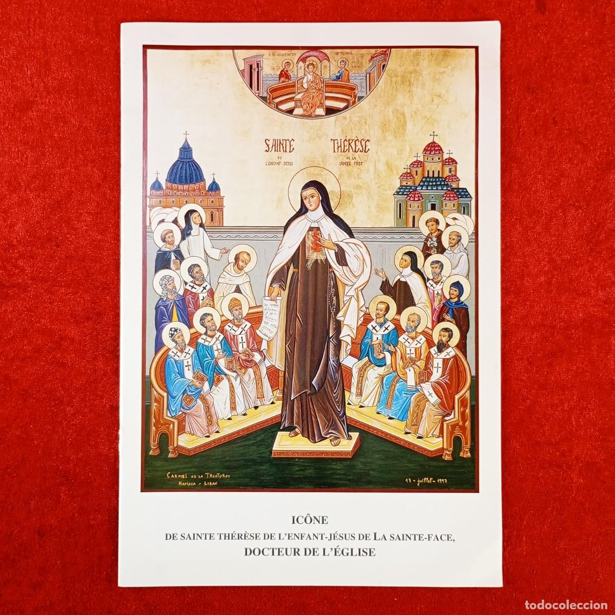 Libros de segunda mano: ICONE DE SAINTE TH&Eacute;R&Egrave;SE DE L'ENFANT-JES&Uacute;S DE LA SAINTE-FACE - DOCTEUR DE L'&Eacute;GLISE - 1997 / 303