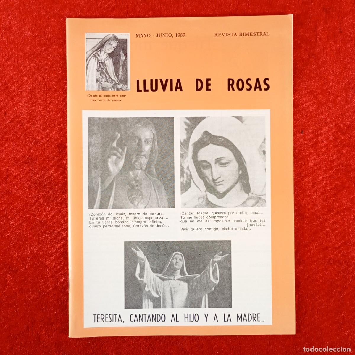 Libros de segunda mano: LLUVIA DE ROSAS - REVISTA BIMESTRAL - TERESITA - MAYO-JUNIO 1989 - SANTA TERESITA / 394