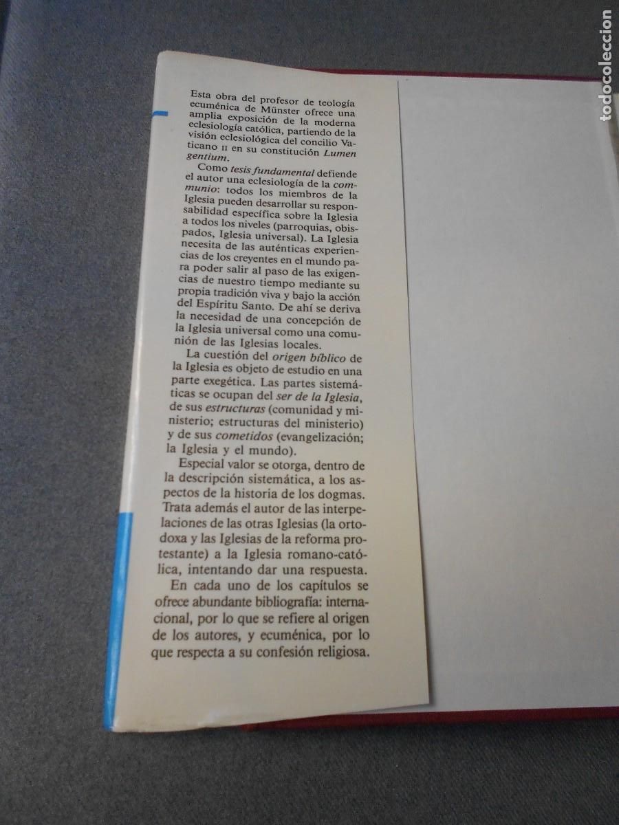 Libros de segunda mano: LA COMUNION DE LOS SANTOS - Foto 2