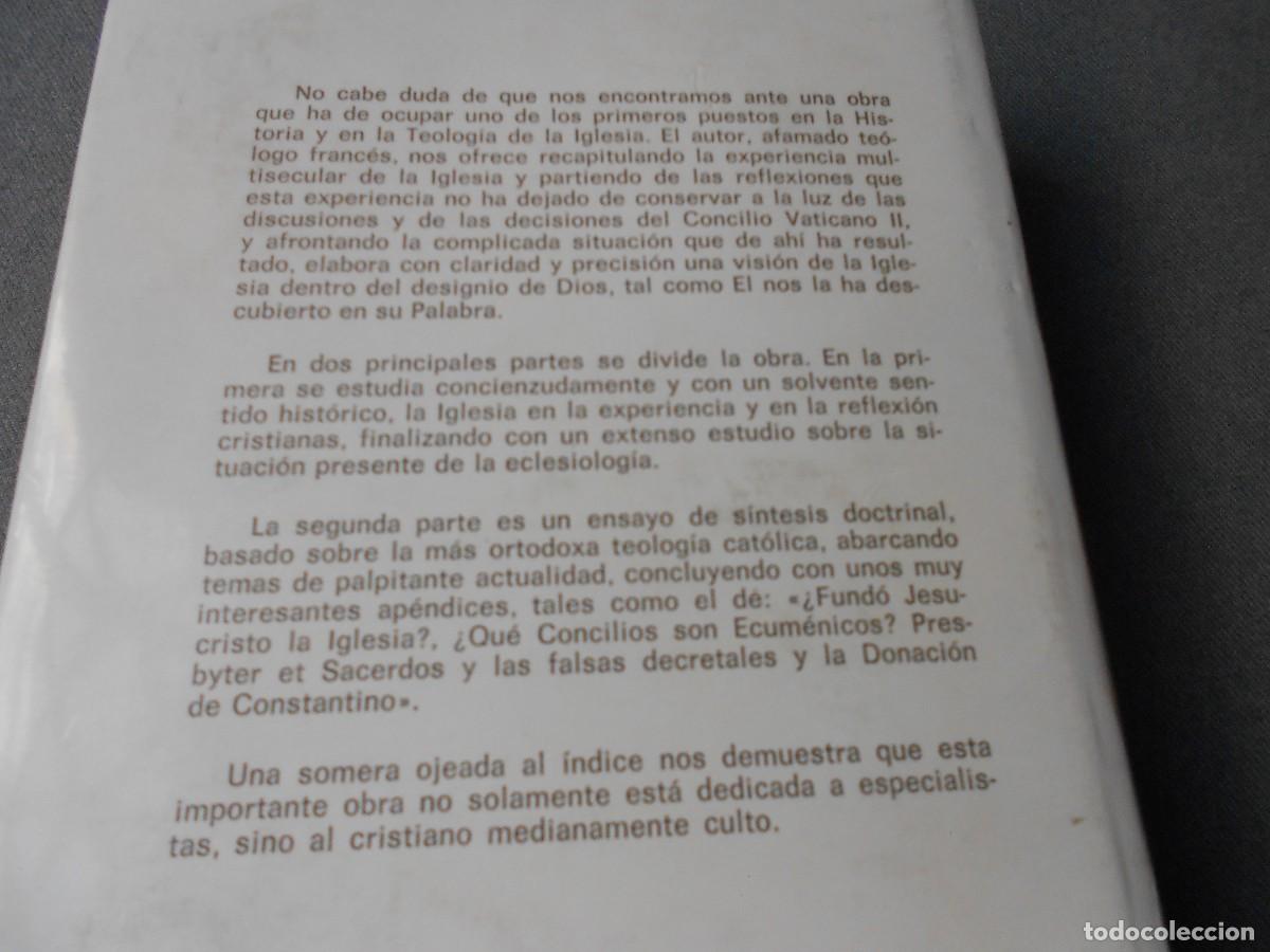Libros de segunda mano: LA IGLESIA DE DIOS. BOUYER - Foto 6